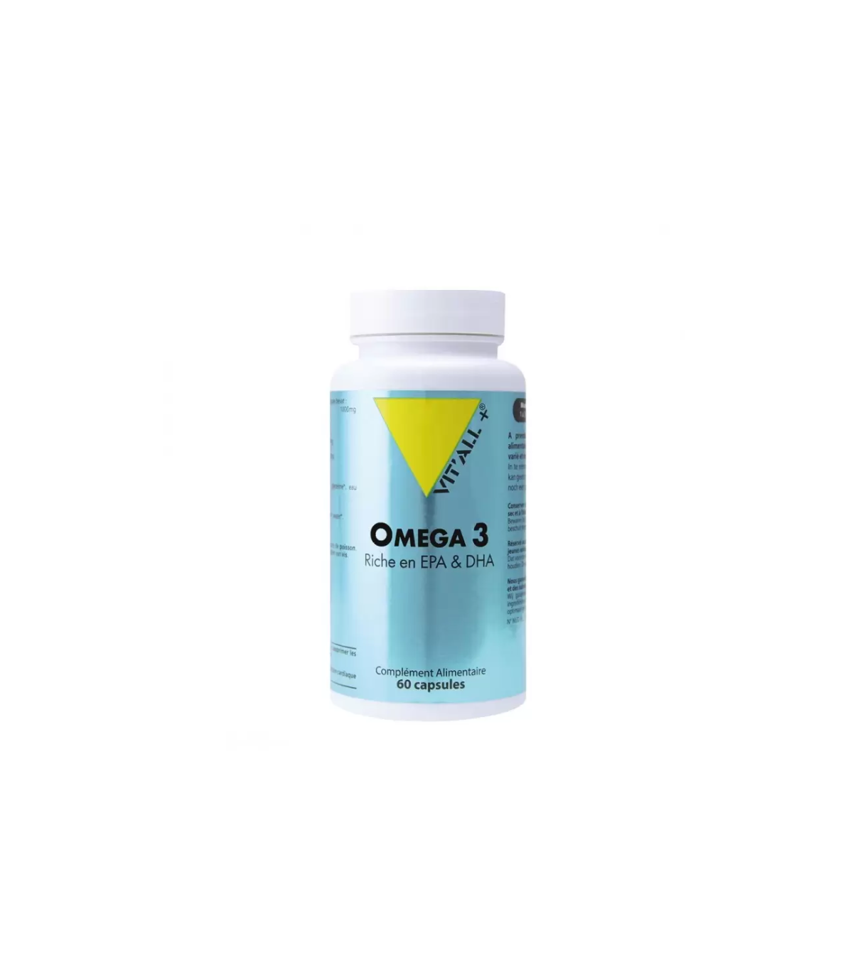 VITALL PLUS OMEGA3 1000MG 60 CAPSULES