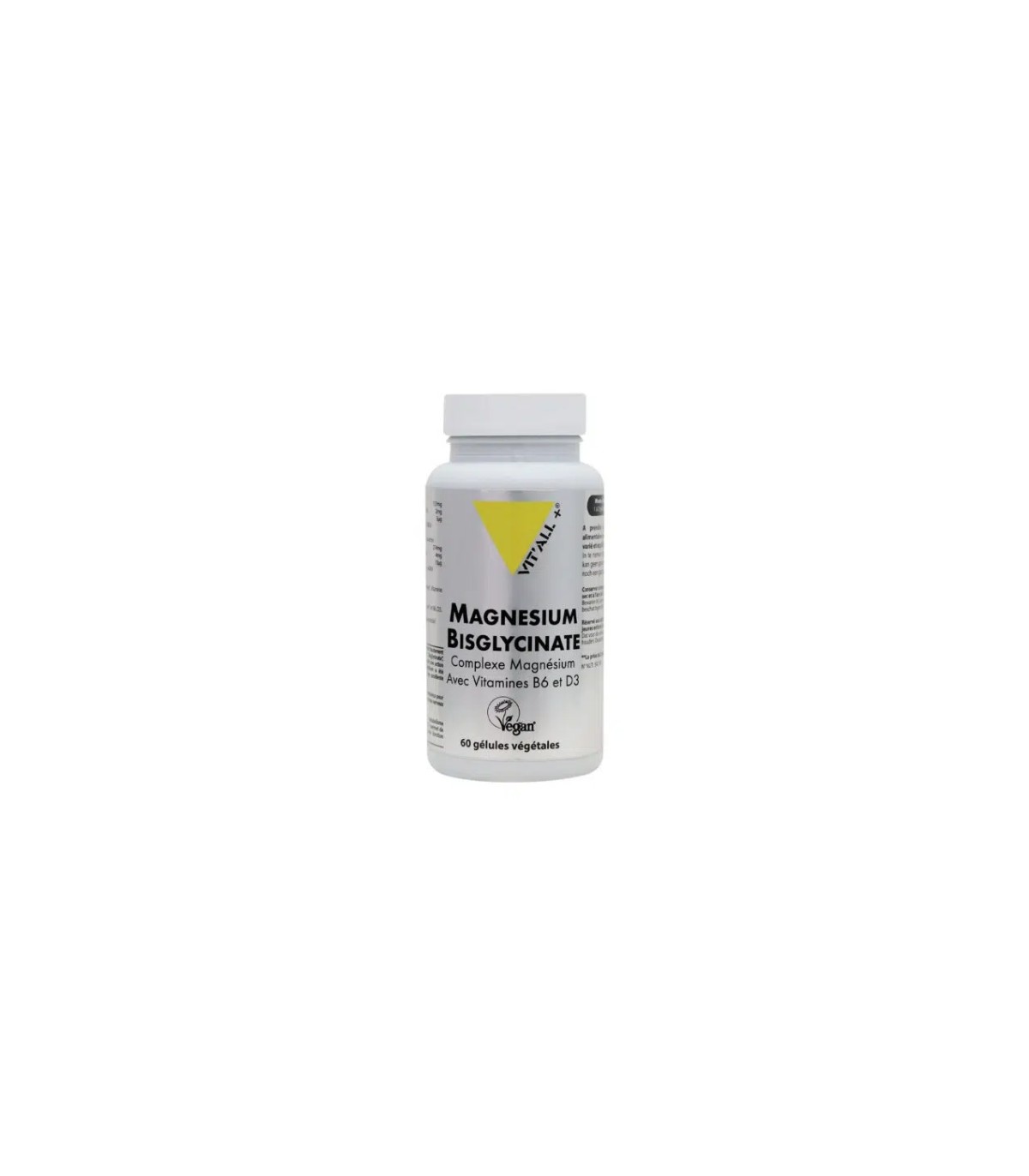 VITALL PLUS MAGNESIUM BISGLYCINATE 60 GELULES