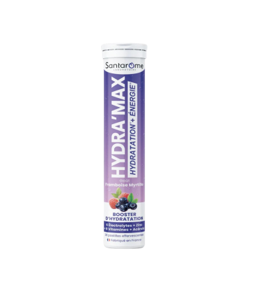SANTAROME HYDRAMAX FRAMBOISE MYRTILLE 20 PASTILLES
