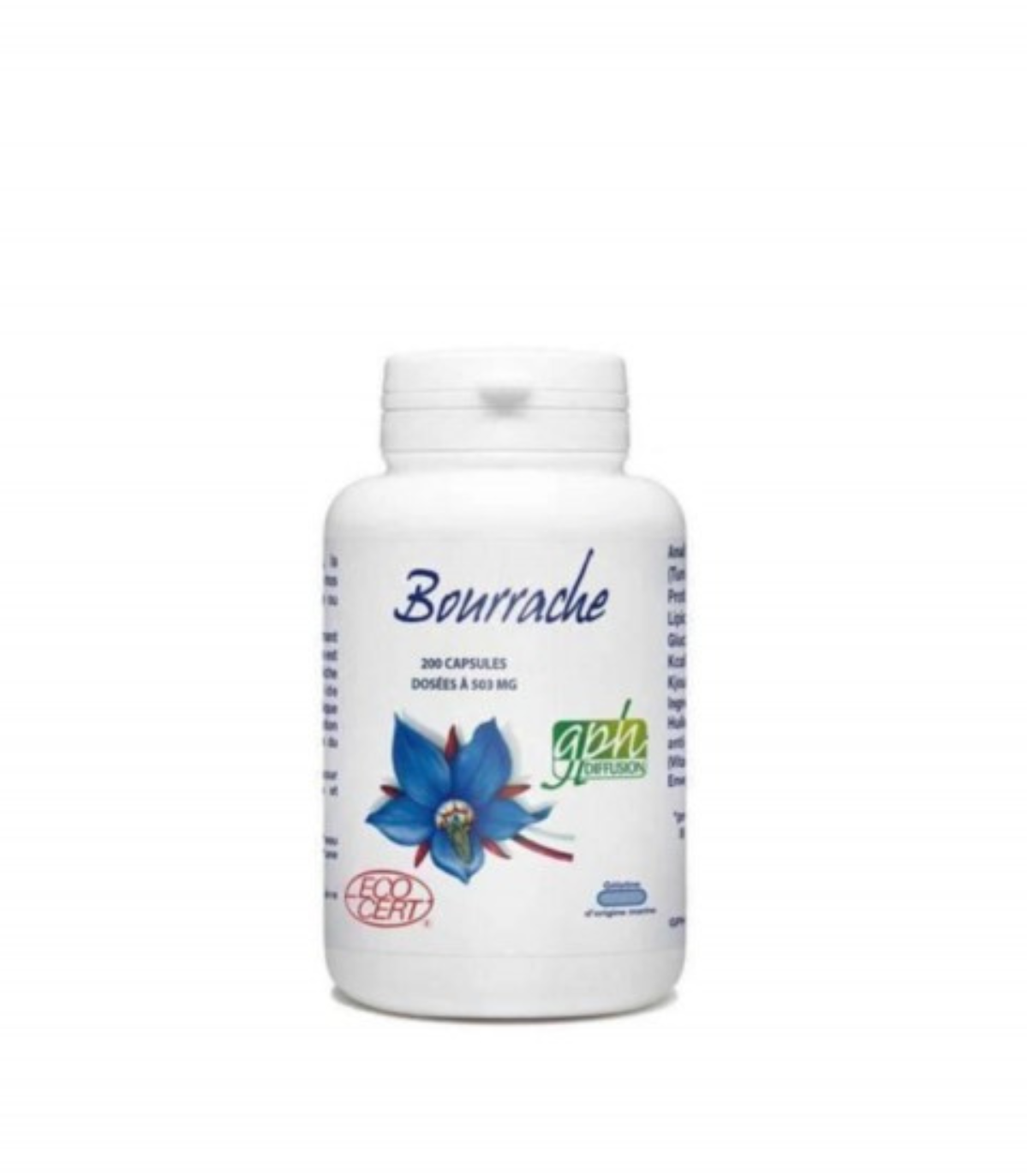 BOURRACHE BIO 200 CAPSULES