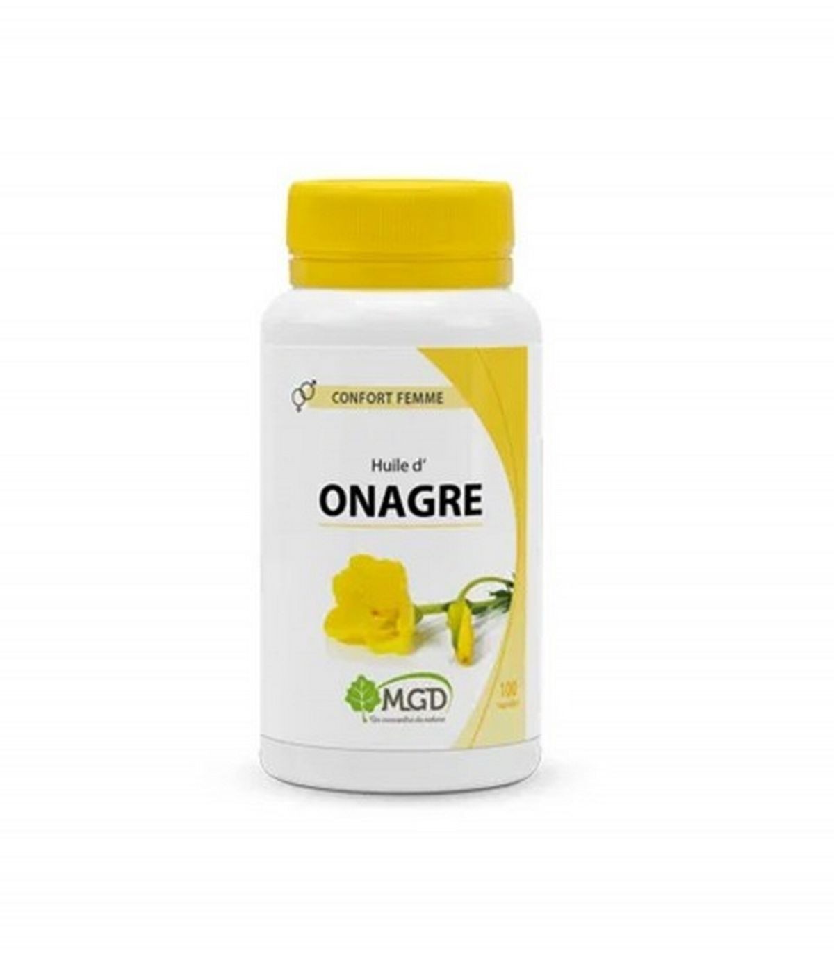 MGD NATURE HUILE D'ONAGRE 100 CAPSULES