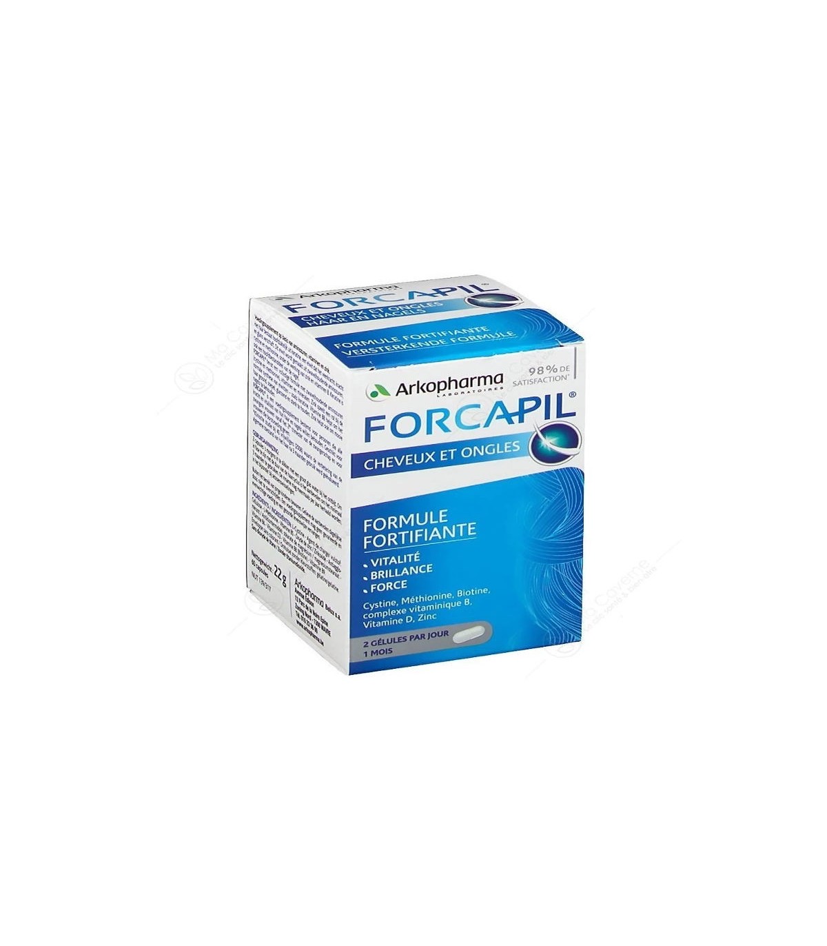 Forcapil Cheveux Et Ongles - 60 Gelules