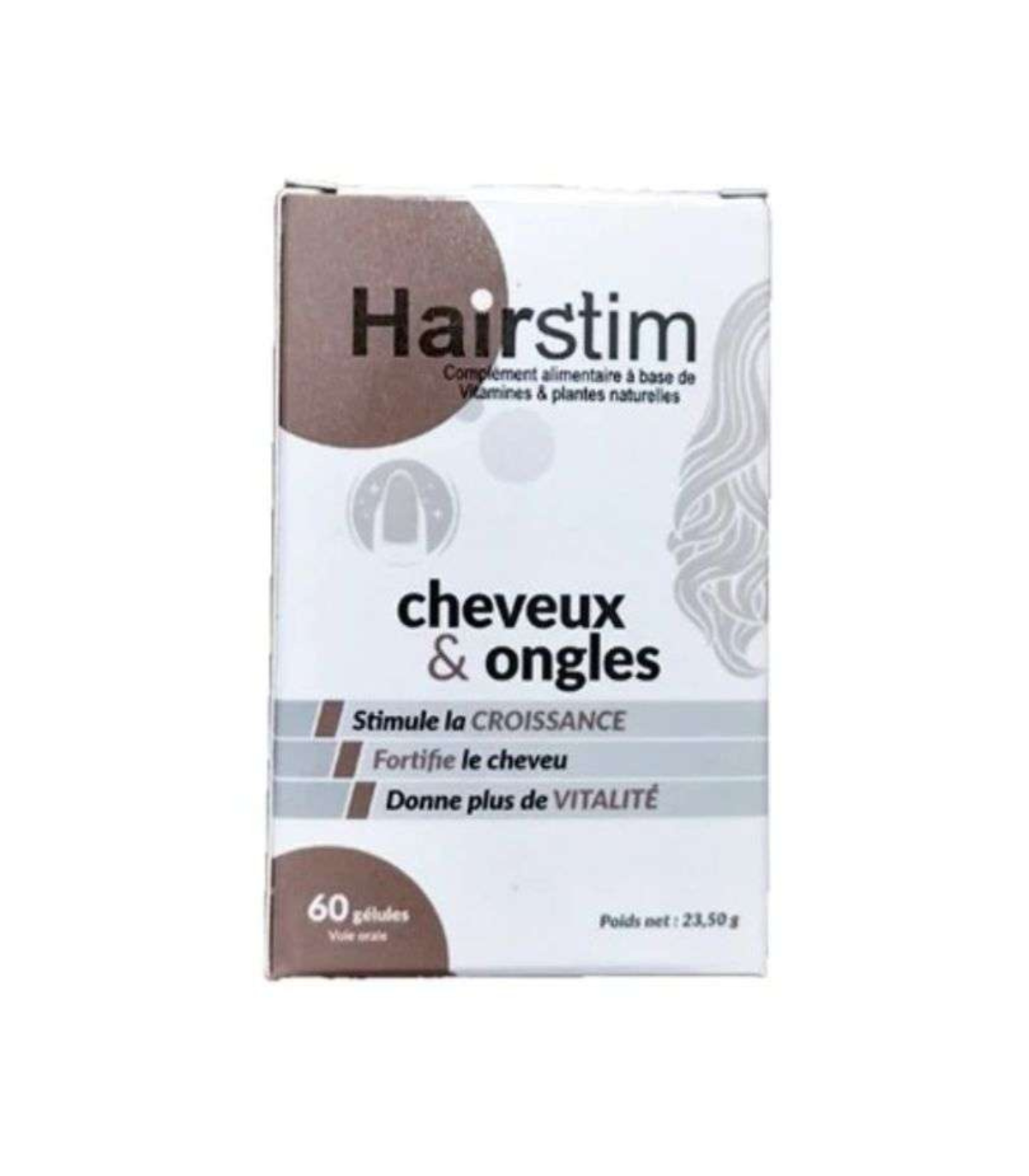 HAIRSTIM : CHEVEUX ET ONGLES: 60 GELULES