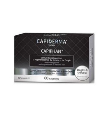 CAPIPHAN ONGLES ET CHEVEUX 60 GÉLULES