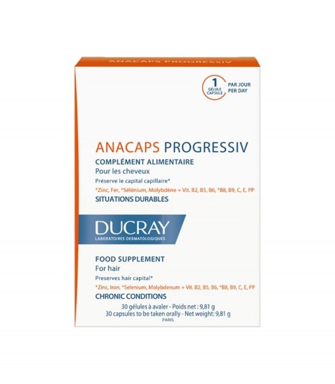 DUCRAY ANACAPS 30 CAPSULES