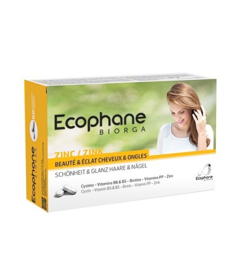 ECOPHANE BEAUTÉ & ECLAT CHEVEUX ET ONGLES 60 COMPRIMÉS