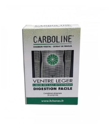 CARBOLINE VENTRE LEGER 30 COMPRIMÉS