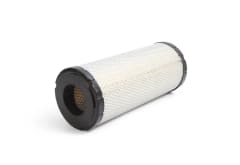 All Balls air filter lying on its side, showing the open end cap