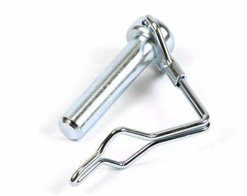 WARN snow plow safety retaining pin with attached wire safety clip