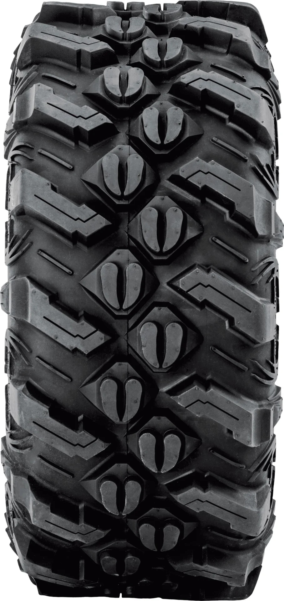 Sedona Buck Snort 27x11-14 tire, straight-on tread view