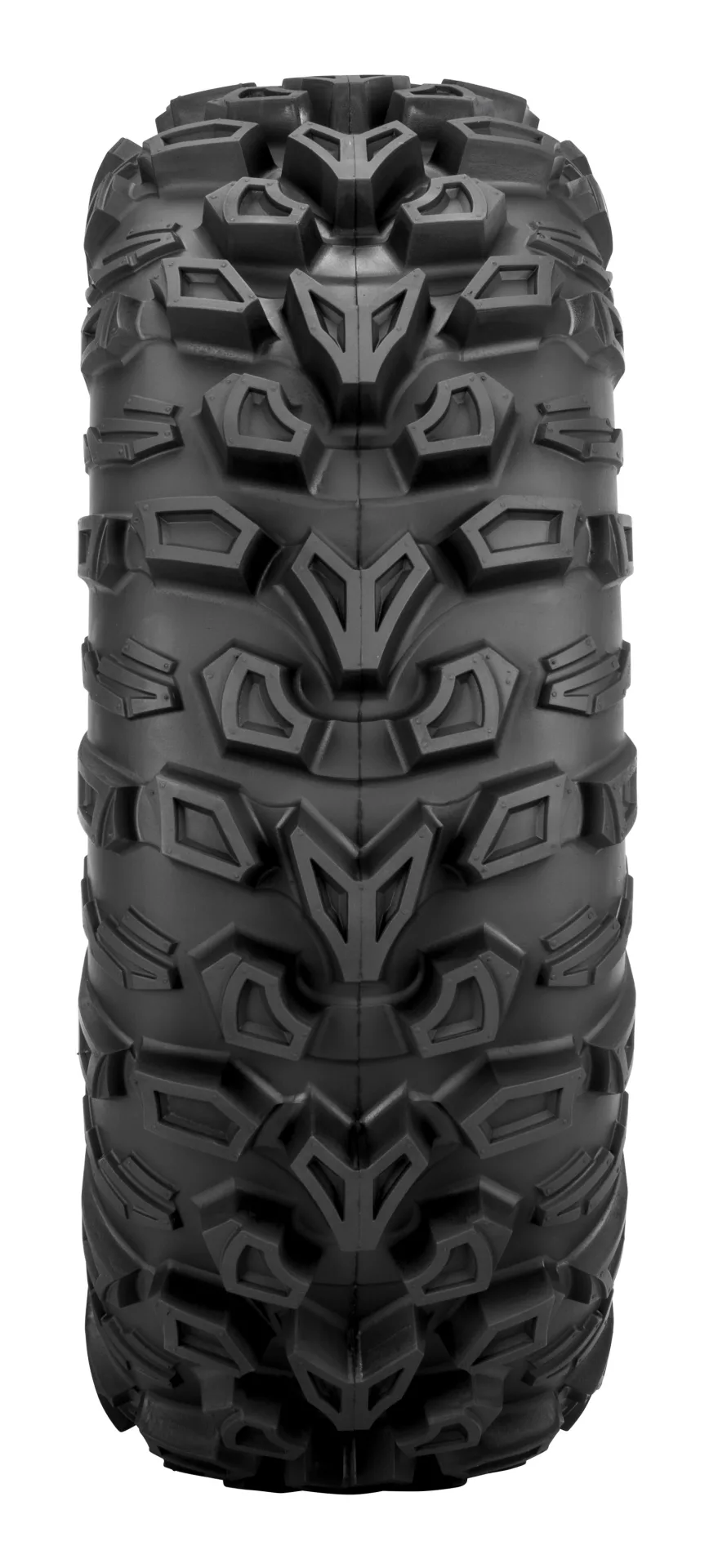 Sedona Mud Rebel RT tire, straight-on tread view