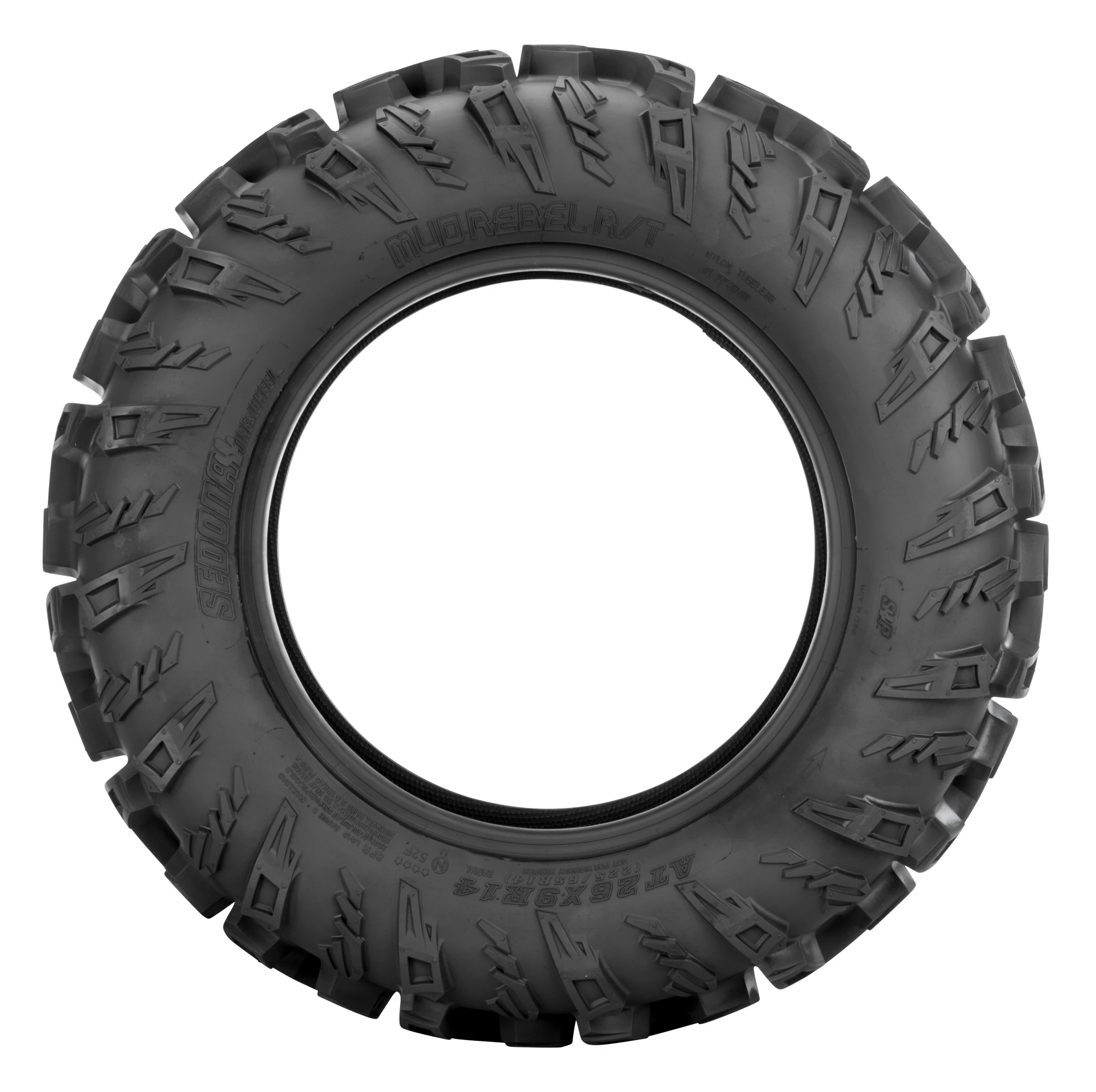 Sedona Mud Rebel RT tire, sidewall view