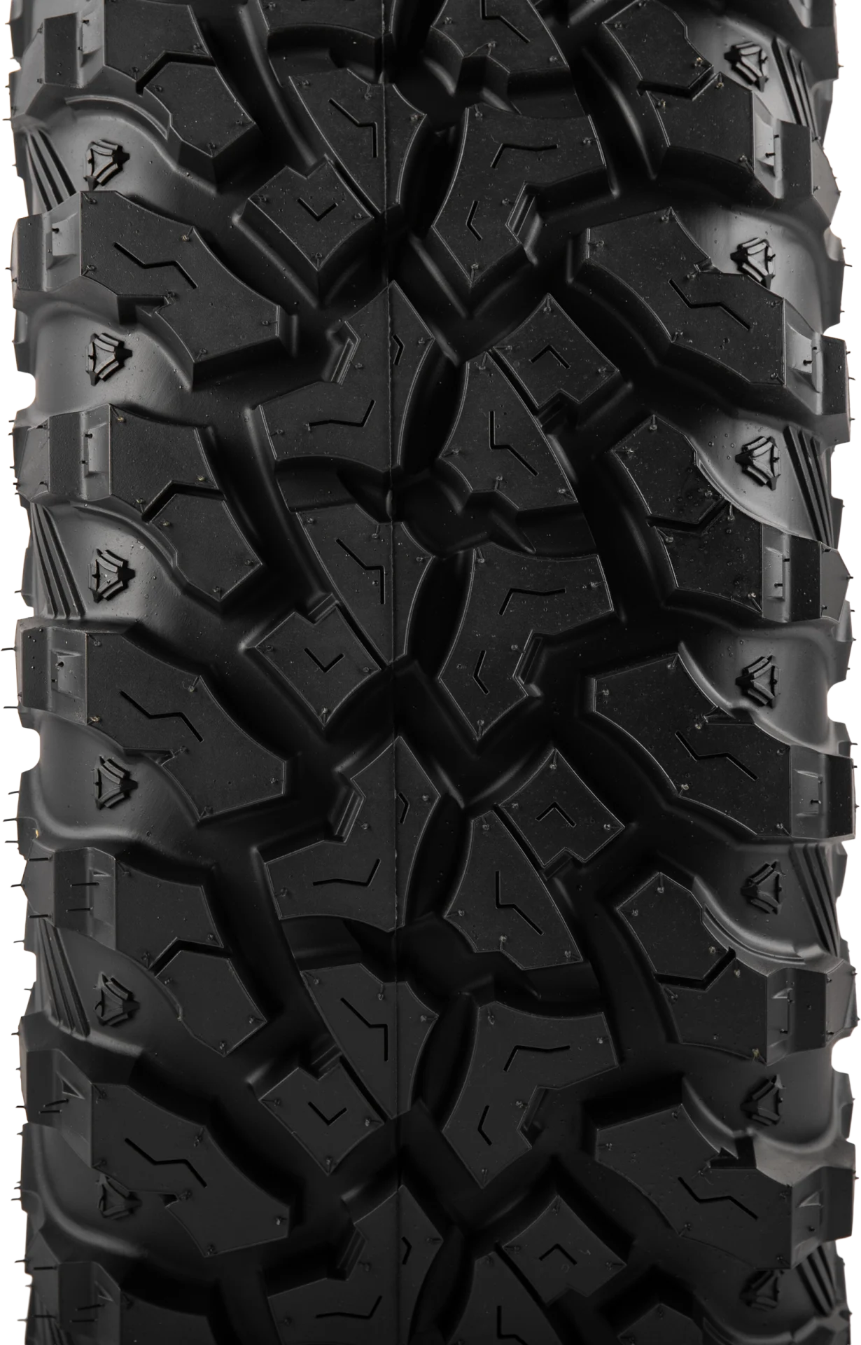 Close-up of Sedona Ridge Ripr center tread blocks