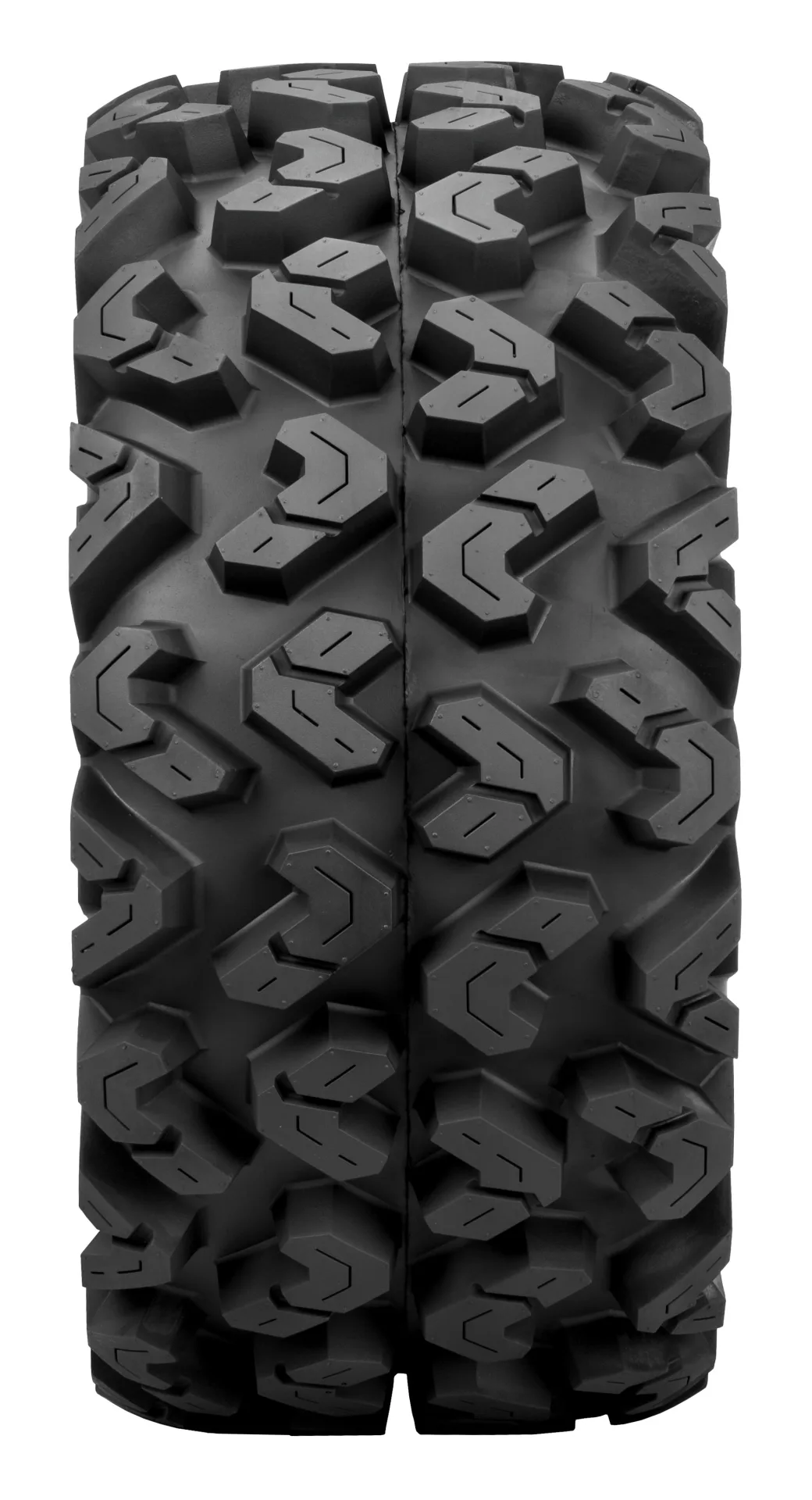 Sedona Rip Saw RT tire, straight-on tread view