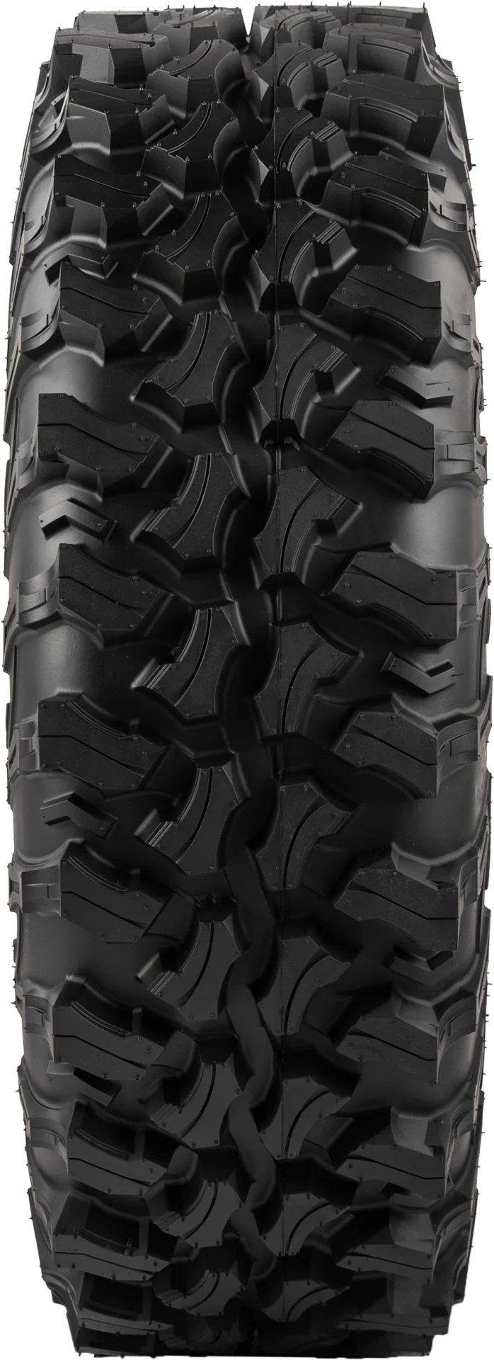 Sedona Trail Ripr tire, straight-on tread view