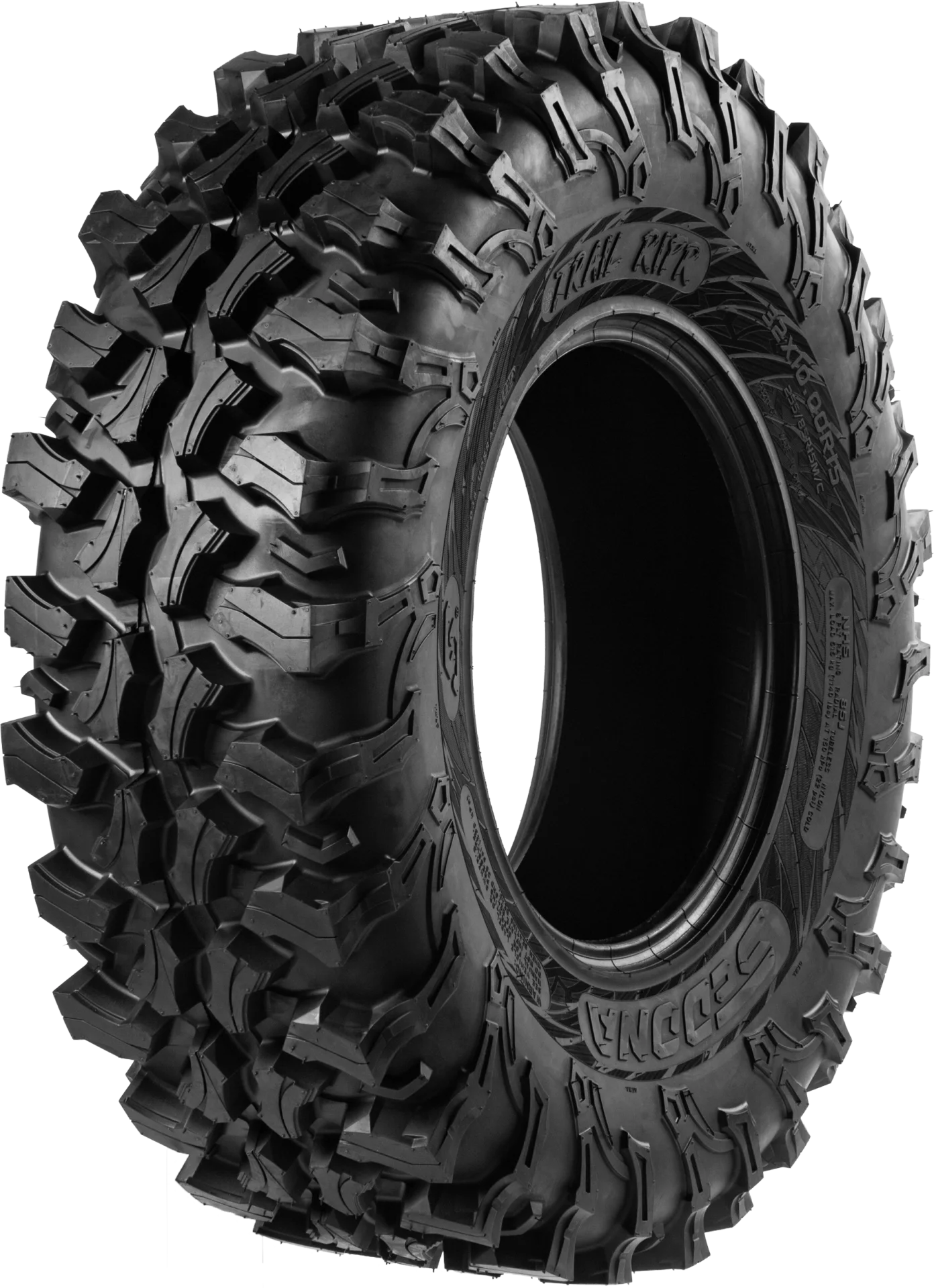 Sedona Trail Ripr 32x10R15 tire, angled view without a wheel