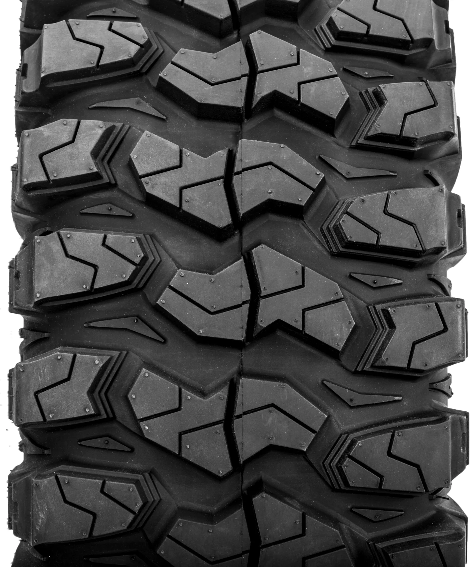Close-up of Sedona Rock-A-Billy center tread blocks
