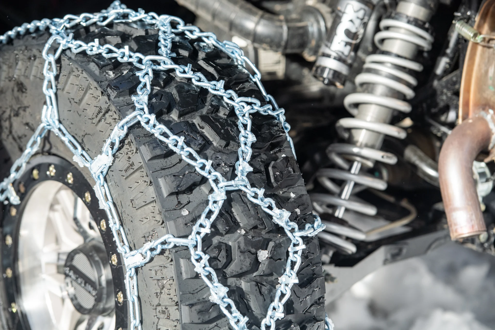 Sedona Diamond V-Bar snow chains for ATV and UTV tires