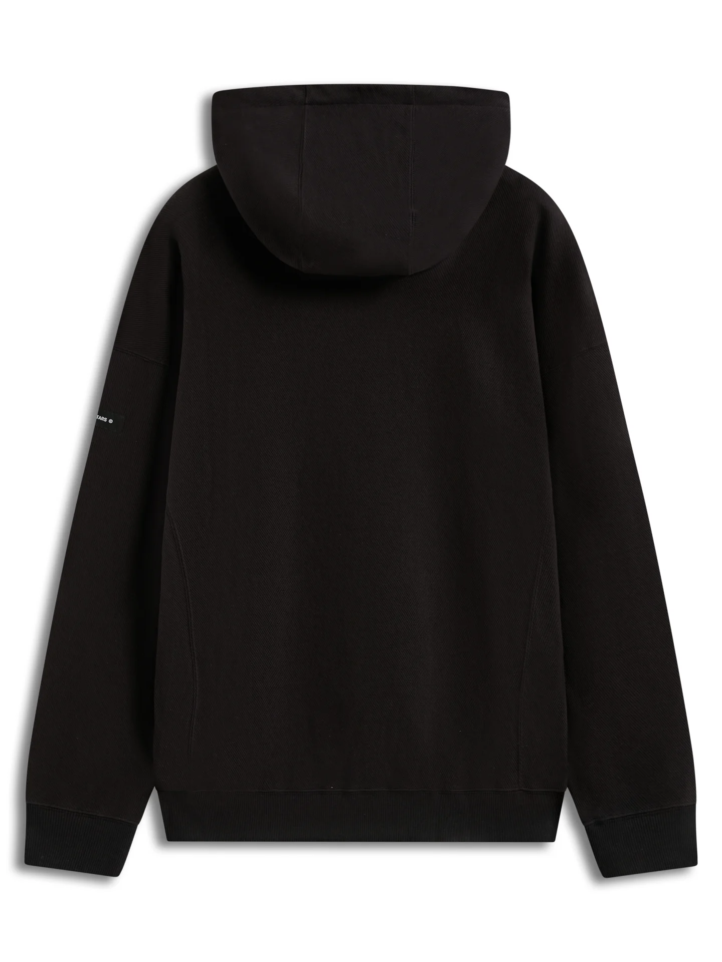Alpinestars Camino Textured Oversized Hoodie in black, back view