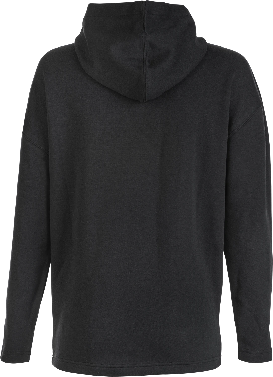 FLY Racing Women's Weekender Hoodie in black/grey, back view