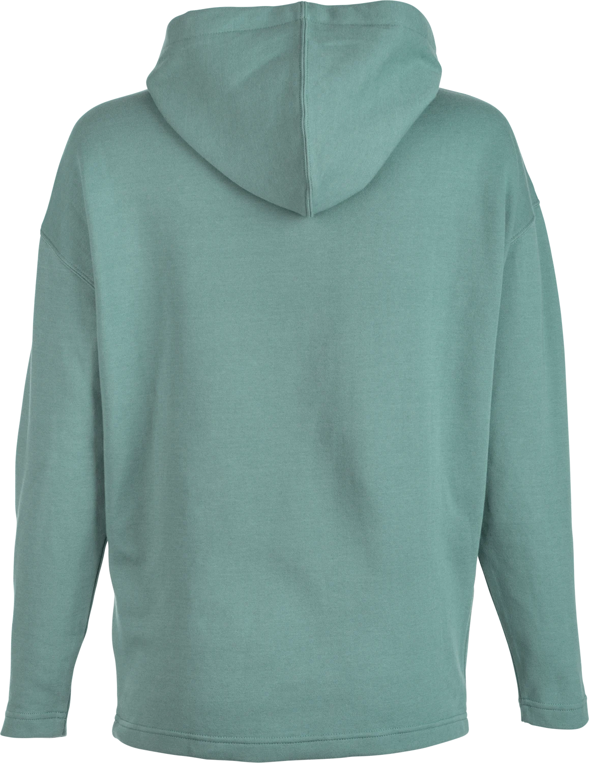 FLY Racing Women's Weekender Hoodie in sage/black, back view