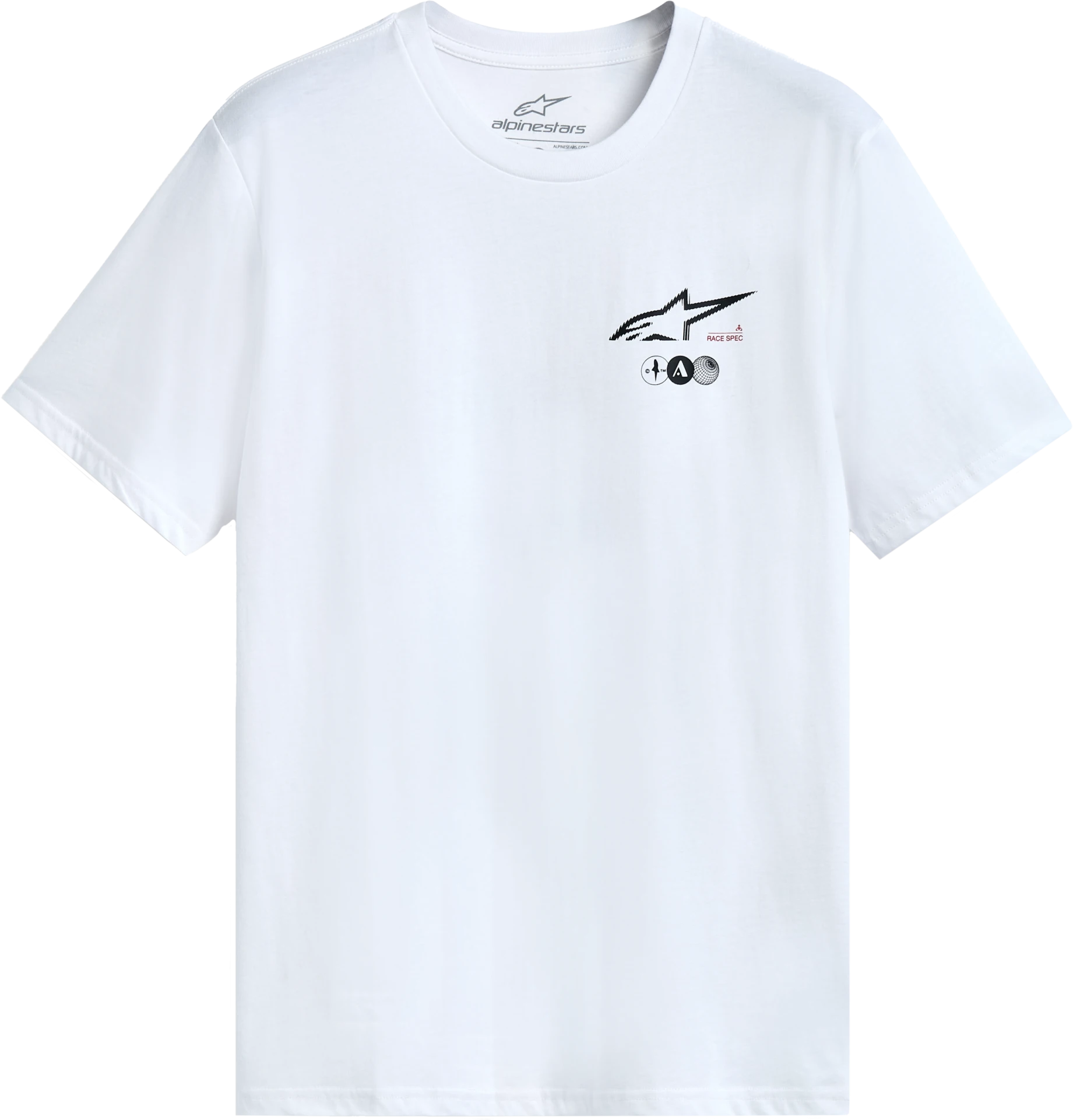 Asym SS Tee – Csf White 2X
