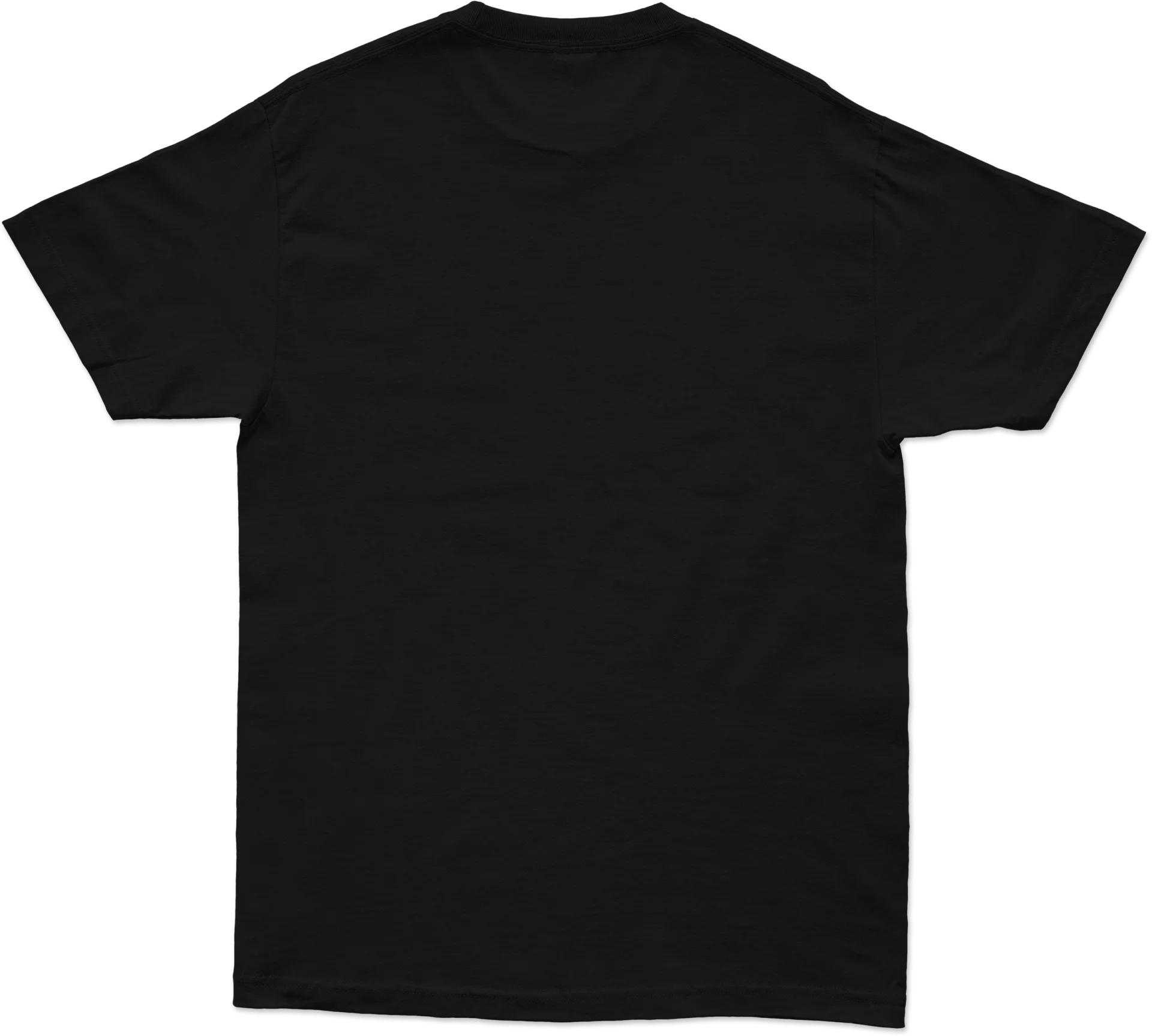 Black Fly Racing DBK tee, plain back view