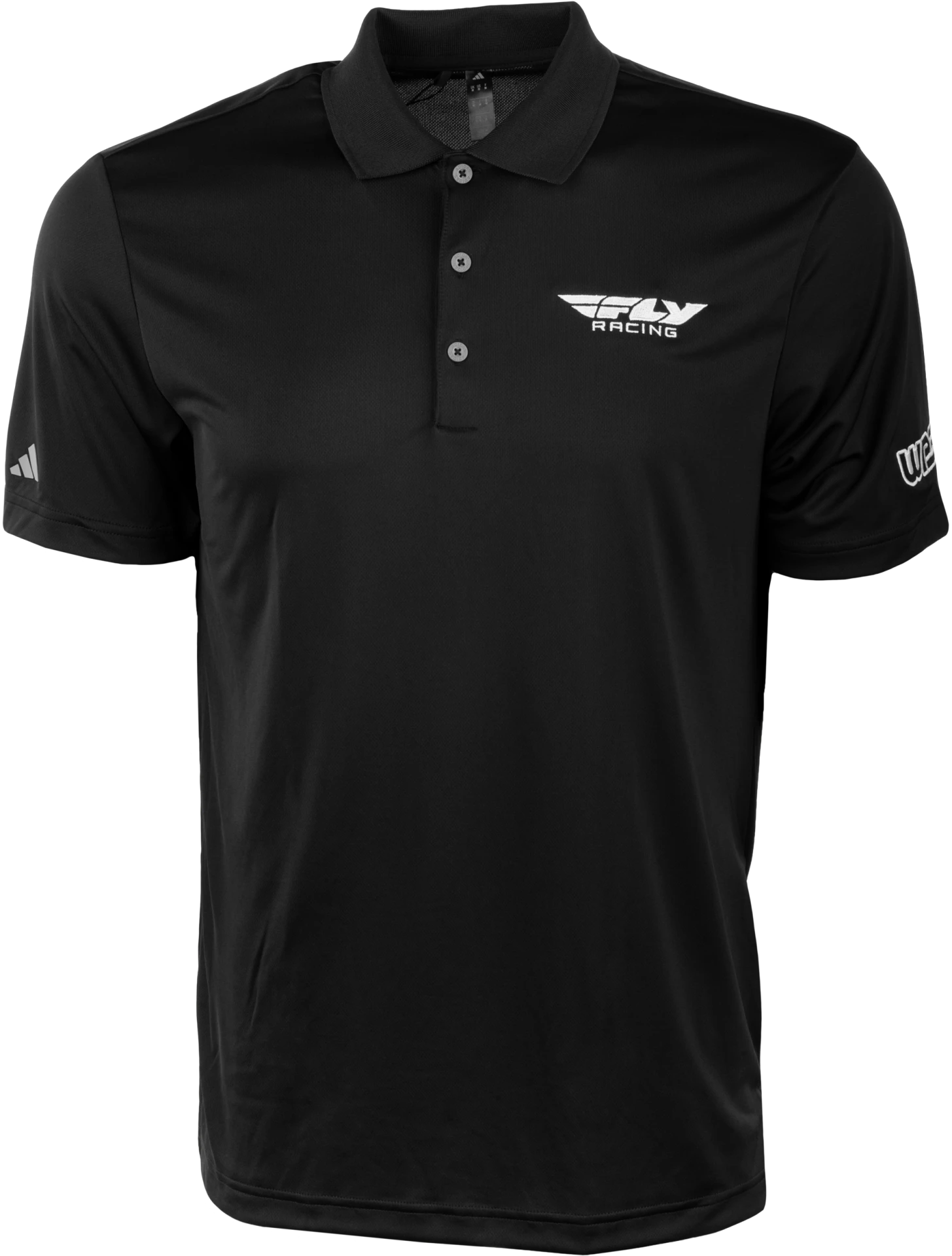 Fly Racing Polo Black/White 2X