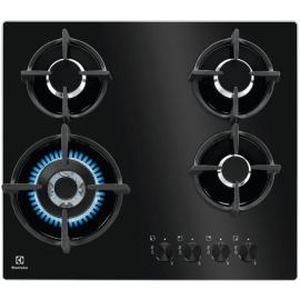 כיריים גז 60 ס"מ אלקטרולוקס Electrolux KGG6437K שחור