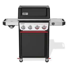 גריל גז 4 מבערים וכירת צד וובר Weber Spirit E-435 שחור