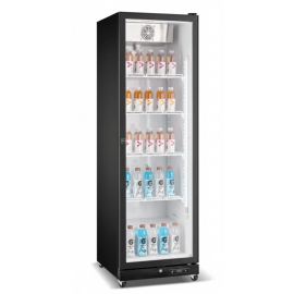 מקרר ויטרינה תעשייתי ג'נרל דגם GE410VIT שחור