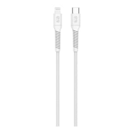 כבל טעינה PureGear Type-C to Lightning לבן 1.2 מטר