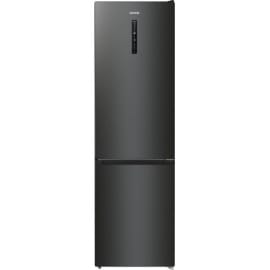מקרר מקפיא תחתון גורנייה GORENJE NRC6204SBXL4 נירוסטה מושחרת
