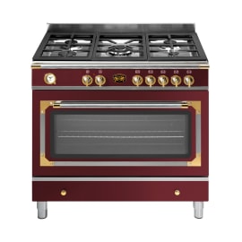 תנור משולב כיריים 90 ס"מ לה אימפריאל Le Imperial IM90RED אדום