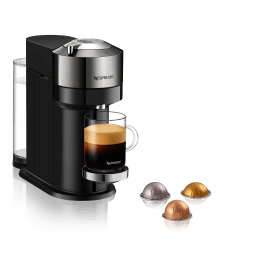 מכונת קפה נספרסו NESPRESSO VERTUO NEXT GCV1 כרום