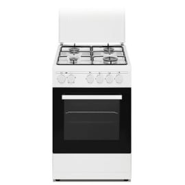 תנור משולב כיריים גז 50 ס"מ מאסימו Masimo LAV5055 לבן