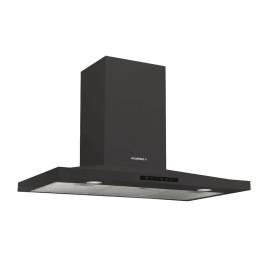 קולט אדים ארובה 90 ס"מ רוזיירס דגם RHP97000/1LPN/1 שחור