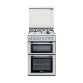 תנור דו-תאי משולב כיריים גז 60 ס"מ רוזיירס Rosieres RGM94M2W לבן