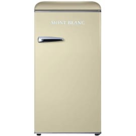 מקרר משרדי מיני בר 95 ליטר מון בלאן MONT BLANC MBR-190DF-BEJ בז' רטרו