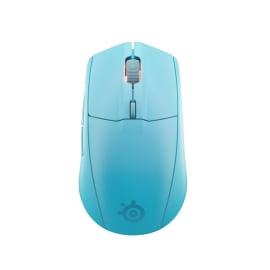עכבר אלחוטי בעיצוב ארגונומי קל משקל SteelSeries Rival 3 Gen 2 אקווה (טורקיז)