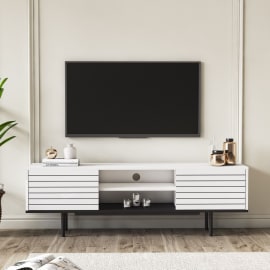 מזנון טלוויזיה רוחב 160 ס"מ ברדקס Bradex Colosseo לבן