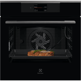 תנור בנוי פירוליטי 60 ס"מ אלקטרולוקס Electrolux CookSmart Touch EOP7732H זכוכית שחורה