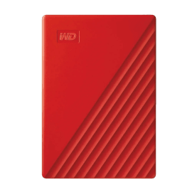 כונן קשיח חיצוני Western Digital My Passport WDBPKJ0050BRD 5TB אדום