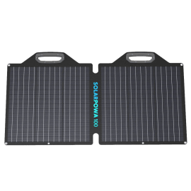 פאנל סולארי BigBlue 100W ETFE Mono solar panel B420