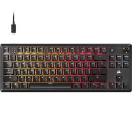 מקלדת גיימינג מכנית קצרה Corsair K70 Core TKL RGB