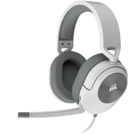 אוזניות גיימינג חוטיות Corsair HS55 Stereo לבן