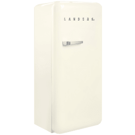 מקרר 2 דלתות רטרו 281 ליטר עם מקפיא Landers SC330BF קרם