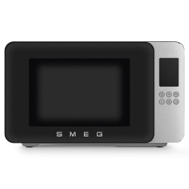 מיקרוגל משולב גריל 29 ליטר SMEG MOC01BLMEU שחור מט