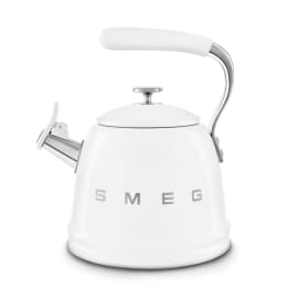 קומקום נירוסטה שורק 2.3 ליטר SMEG WKF01WH לבן