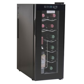 מקרר יין טרמו-אלקטרי עד 12 בקבוקים וינופו Vinopo CH-36FD שחור
